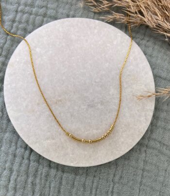 Personalisierte Morse Code Halskette, personalisierte Kette, Nachricht, Halskette, Morse Code Schmuck, Geschenk für sie, I love you Kette